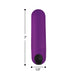 BANG! Vibrating Bullet with Remote Control Purple