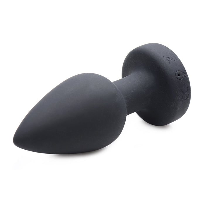 Booty Sparks Rechargeable Light Up Vibrating Anal Plug with Remote Control Medium