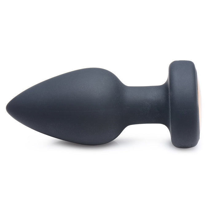 Booty Sparks Rechargeable Light Up Vibrating Anal Plug with Remote Control Medium