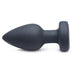 Booty Sparks Rechargeable Light Up Vibrating Anal Plug with Remote Control Medium