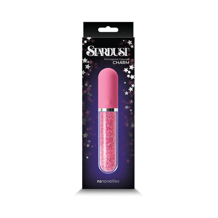 Stardust Charm Rechargeable Massager Pink