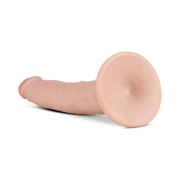 Blush Au Naturel Jack 7.5 in. Posable Dual Density Dildo with Suction Cup Beige