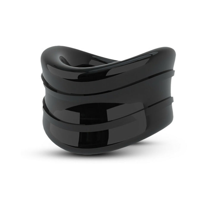 Stay Hard Beef Ball Stretcher Snug 1 in. Black