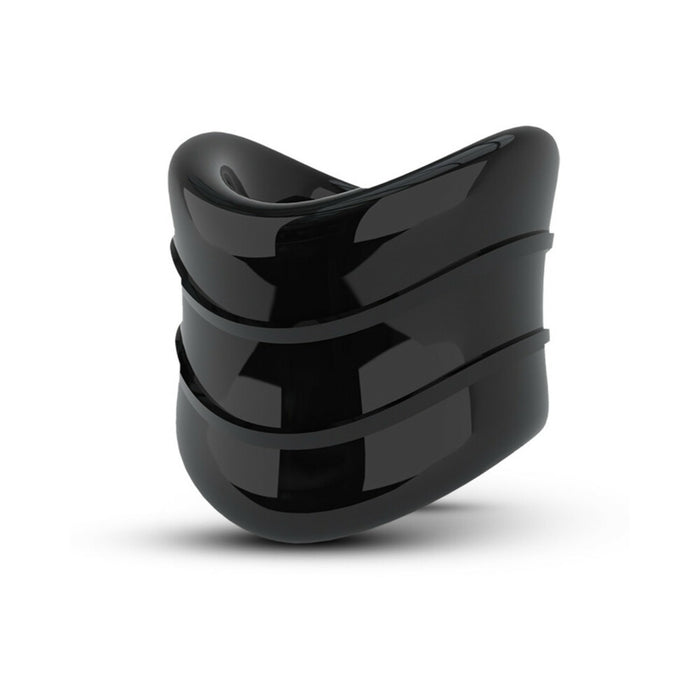 Stay Hard Beef Ball Stretcher Snug X Long 1 in. Black