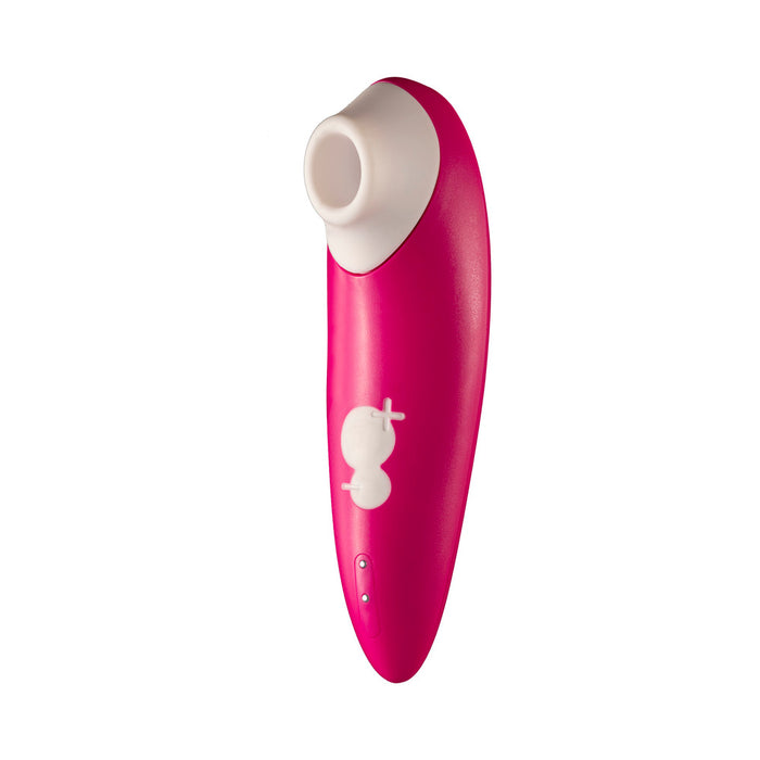 ROMP Shine Rechargeable Silicone Pleasure Air Clitoral Vibrator Pink