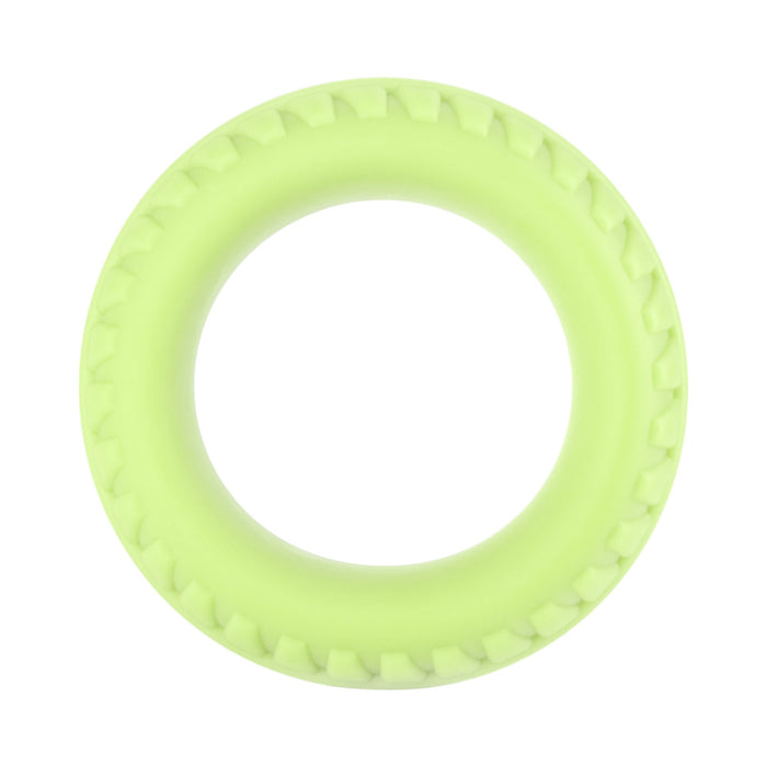 Forto F-12 Liquid Silicone Cockring 35mm Glow