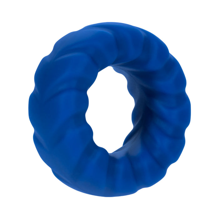 Forto F-25 Liquid Silicone Cockring 23mm Blue