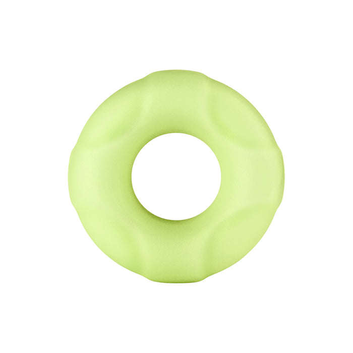 Forto F-33 Liquid Silicone Cockring Small Glow