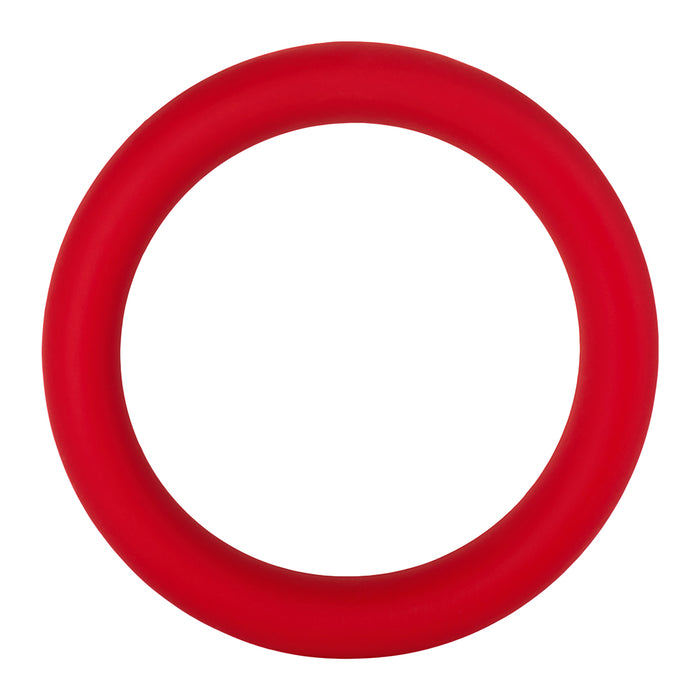 Forto F-64 Wide Liquid Silicone Cockring Large Red