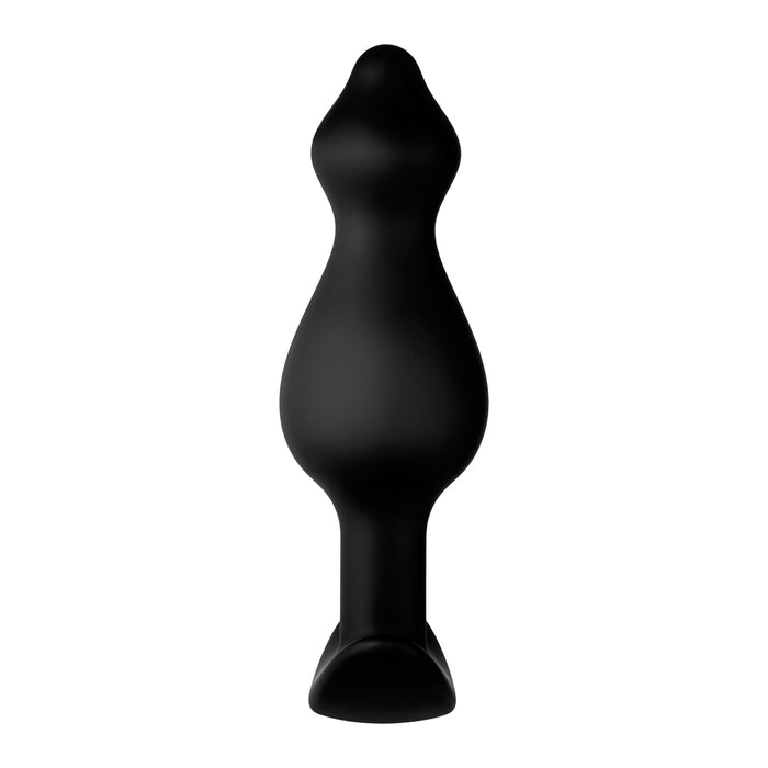Forto F-78 Pointee Silicone Anal Plug Large Black