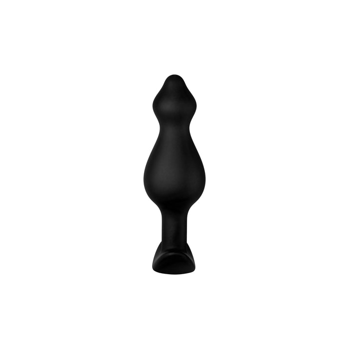 Forto F-78 Pointee Silicone Anal Plug Small Black