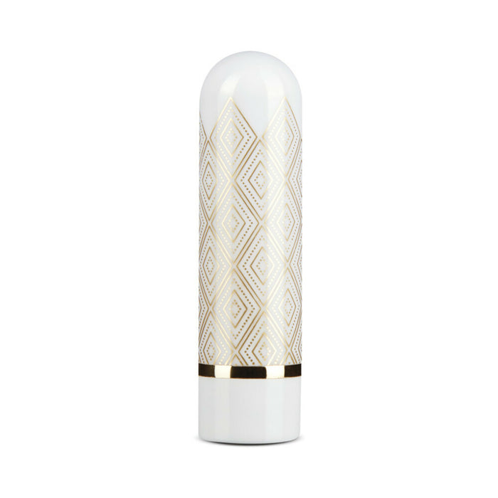 Blush The Collection Glitzy Deco Rechargeable Bullet Vibrator White
