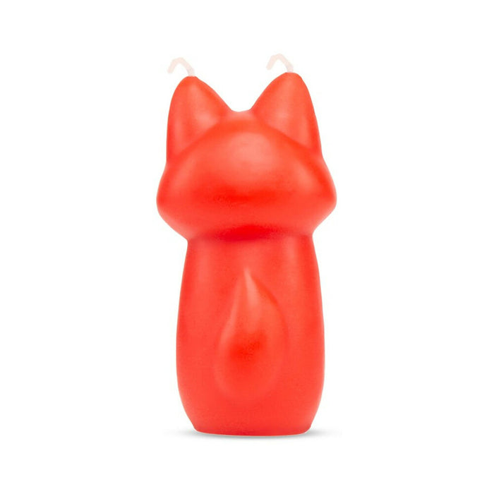 Blush Temptasia Fox Drip Candle Red