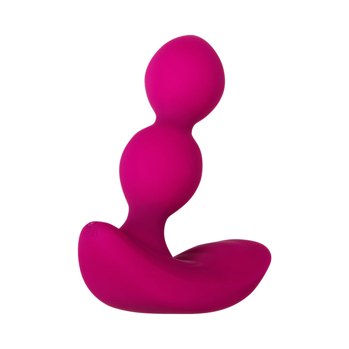 Zero Tolerance Bubble Butt Inflatable Vibrating Beaded Anal Plug Pink
