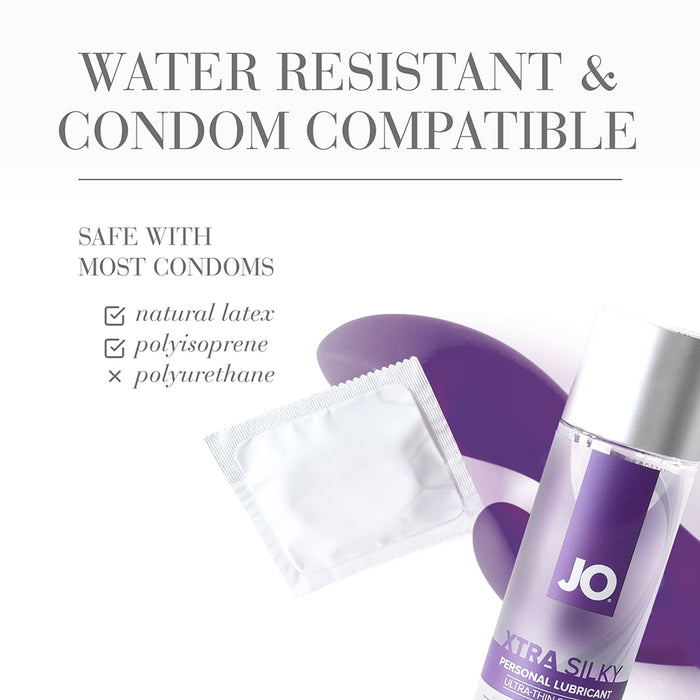 JO Xtra Silky Silicone Lubricant 2 oz.