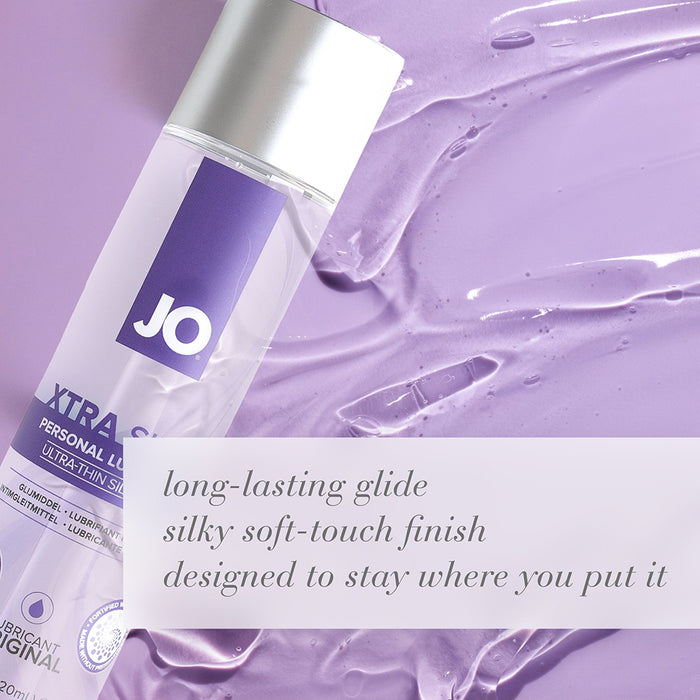 JO Xtra Silky Silicone Lubricant 2 oz.