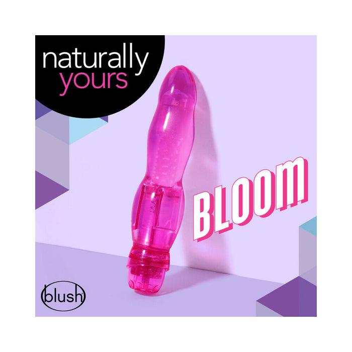 Naturally Yours Bloom Slimline Vibrator Pink