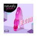 Naturally Yours Bloom Slimline Vibrator Pink