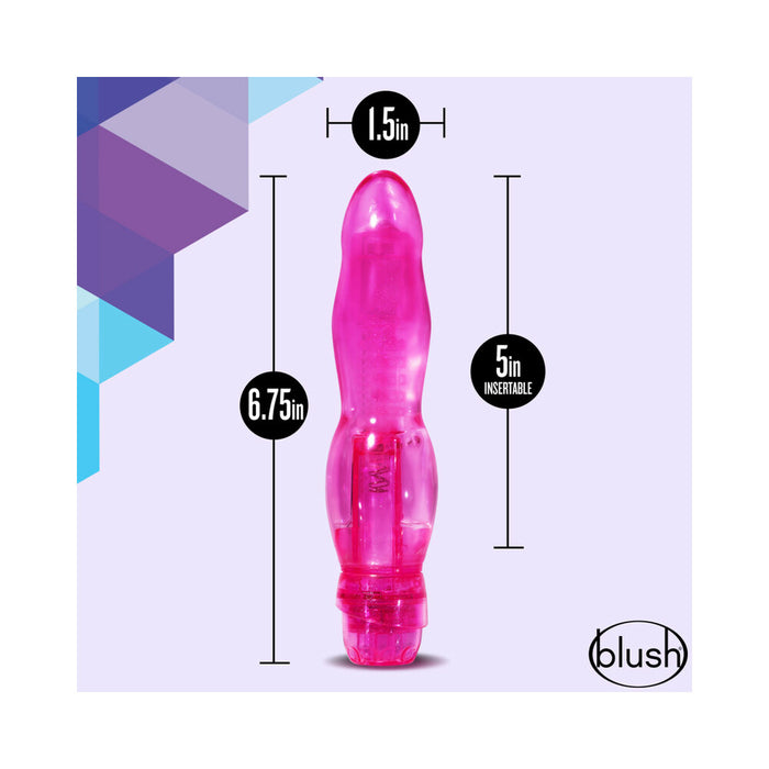 Naturally Yours Bloom Slimline Vibrator Pink