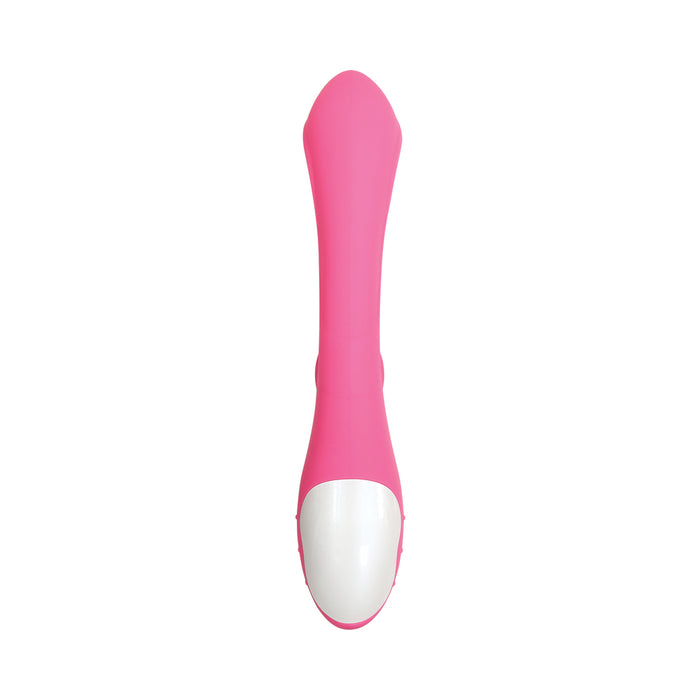 Evolved Bunny Kisses Rechargeable Silicone Rabbit Vibrator Pink