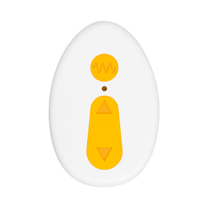 Evolved Creamsicle Rechargeable Remote-Controlled Silicone G-Spot and Prostate Massager Orange