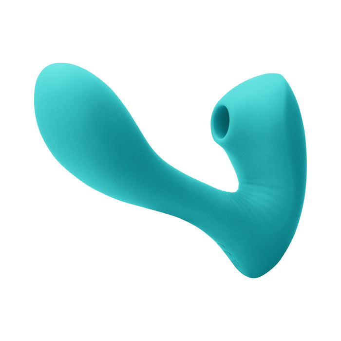 INYA Sonnet Rechargeable Vibe with Suction Teal