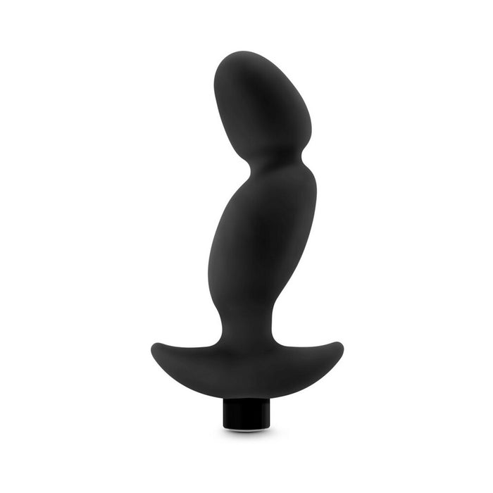Blush Anal Adventures Platinum Silicone Rechargeable Vibrating Prostate Massager 04 Black