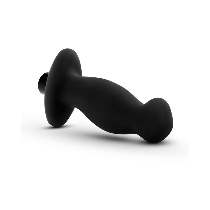 Blush Anal Adventures Platinum Silicone Rechargeable Vibrating Prostate Massager 02 Black