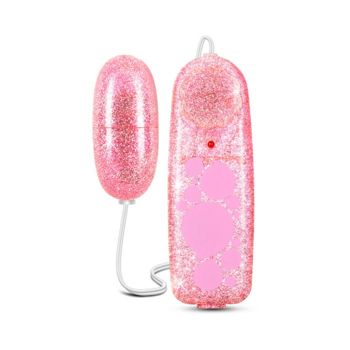 Blush B Yours Glitter Power Bullet Remote-Controlled Egg Vibrator Pink