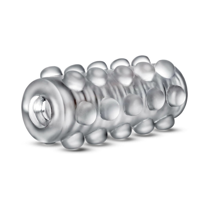 M for Men Soft + Wet Reversible Orb Glow in the Dark Self-Lubricating Stroker Frosted