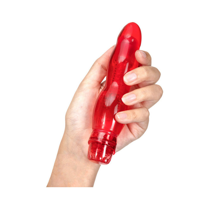 Blush Naturally Yours Flamenco Slimline Vibrator Red