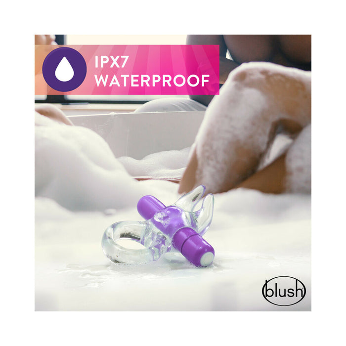 Play with Me Bull Vibrating C-Ring Purple
