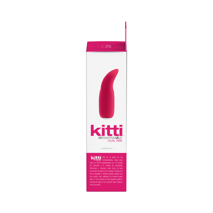 Vedo Kitti Rechargeable Dual Vibe Foxy Pink