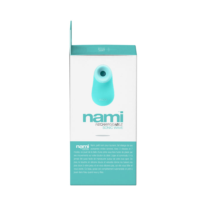 Vedo Nami Rechargeable Sonic Vibe Tease Me Turquoise