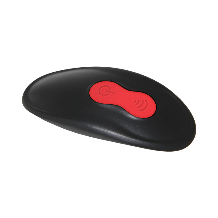 Zero Tolerance Vibrating Girth Enhancer Remote-Controlled Silicone Sheath Black
