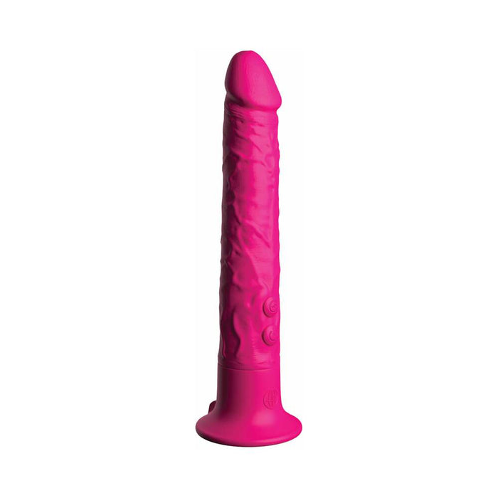 Pipedream Classix Silicone Wall Banger Realistic Vibrating Dildo With Suction Cup Pink