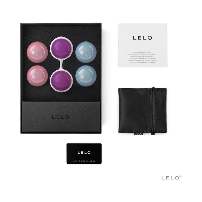 LELO BEADS Plus Kegel Balls Set Blue/Pink/Purple