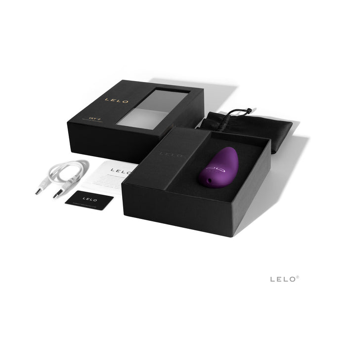 LELO LILY 2 Rechargeable Scented Vibrator Plum - Bordeaux & Chocolat Scent