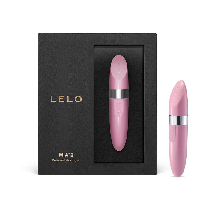 LELO MIA 2 Rechargeable Lipstick Vibrator Petal Pink