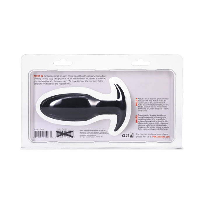 Tantus Ryder Anal Plug Onyx