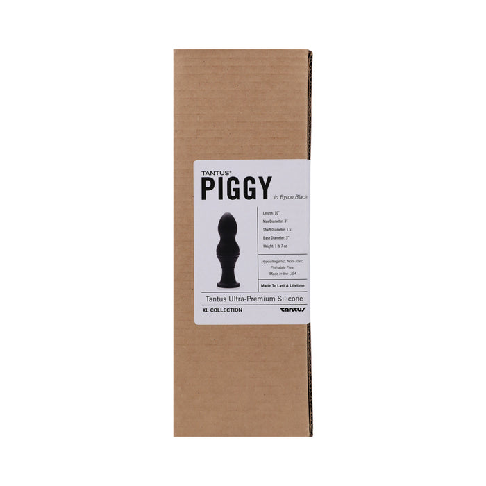 Tantus Piggy Dildo Onyx (Box)