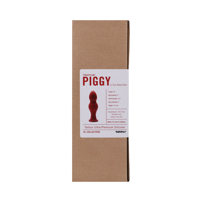 Tantus Piggy Dildo Ruby (Box)