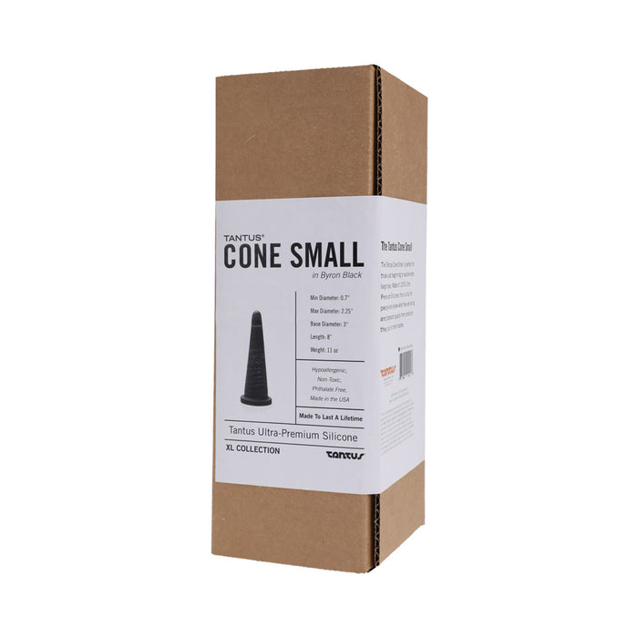 Tantus Cone Small Dildo Onyx (Box)
