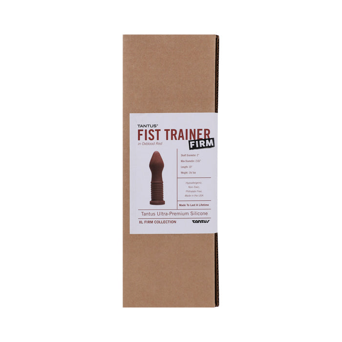 Tantus Fist Trainer Firm Dildo Oxblood (Box)