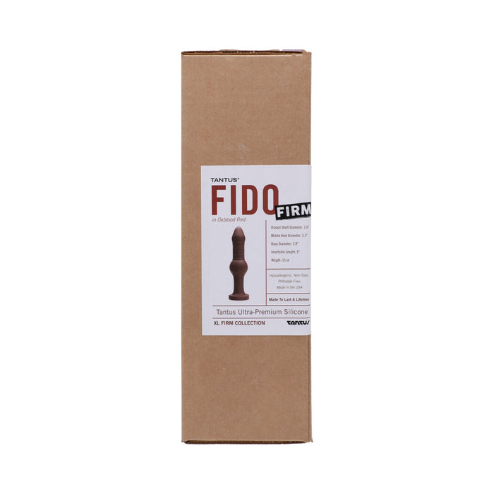Tantus Fido Firm Dildo Oxblood (Box)
