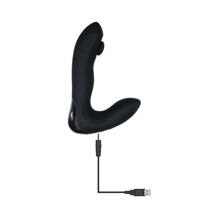 Zero Tolerance Tap It Remote-Controlled Tapping Vibrating Prostate Massager Black