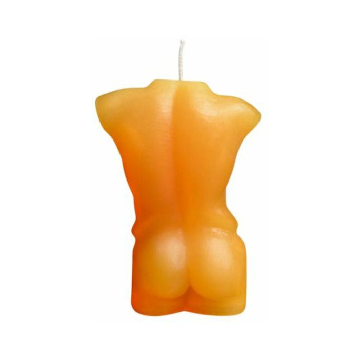 Sportsheets LaCire Drip Candle Torso Form IV Orange