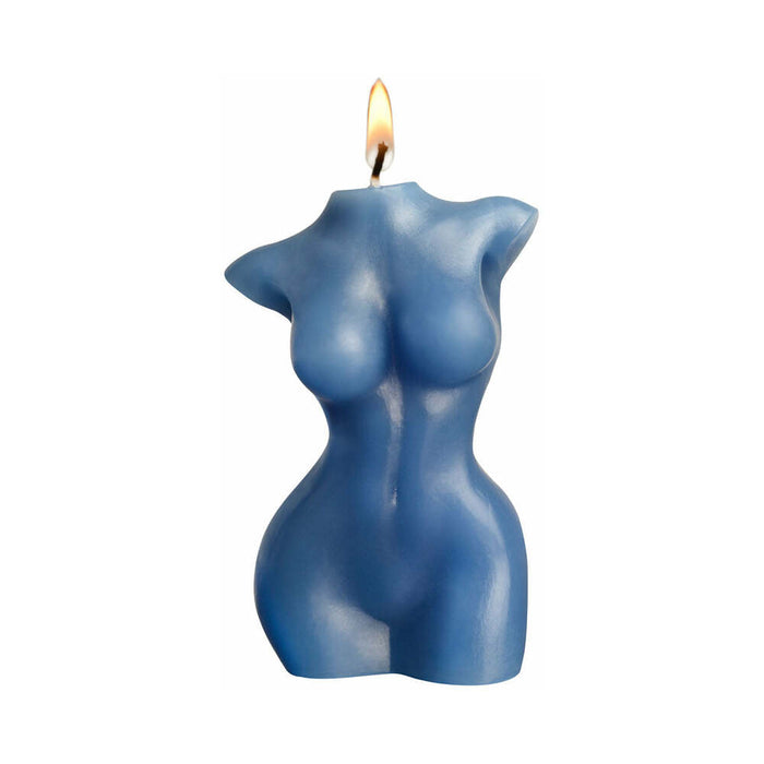 Sportsheets LaCire Drip Candle Torso Form III Blue