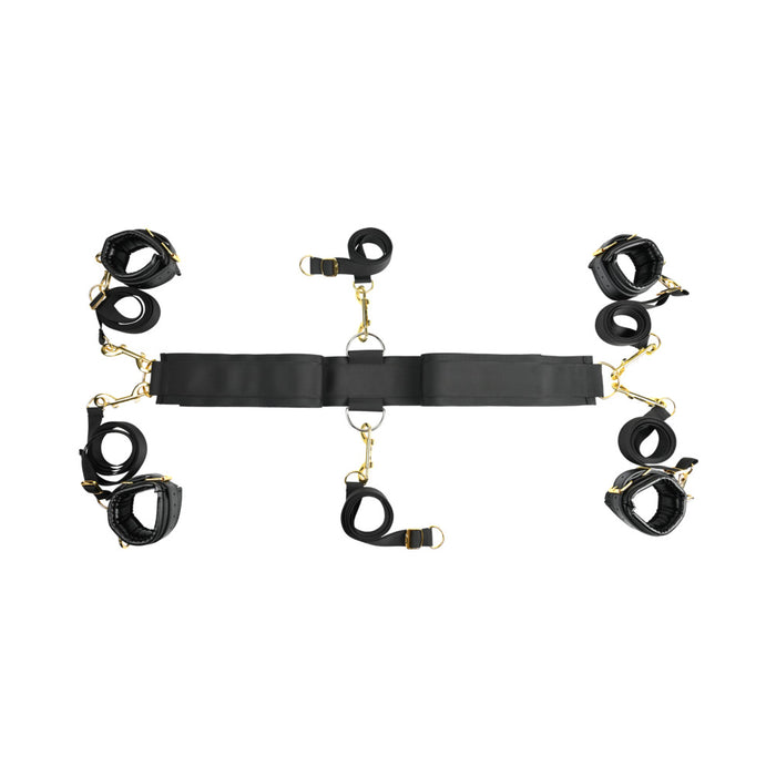 Sportsheets Special Edition Under the Bed Restraint Set Black