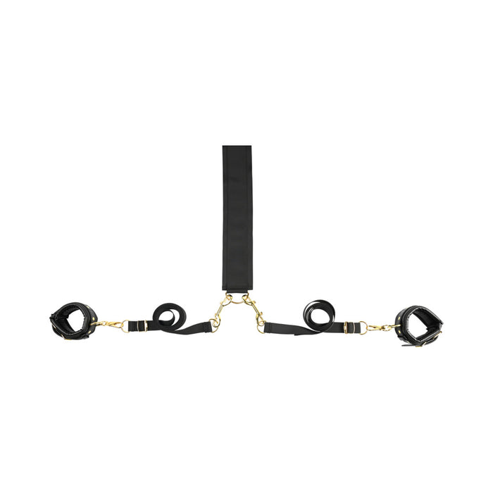 Sportsheets Special Edition Under the Bed Restraint Set Black